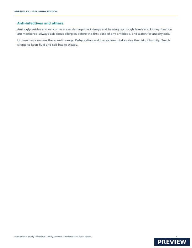 The Master Pharmacology Breakdown Guide - Page 4