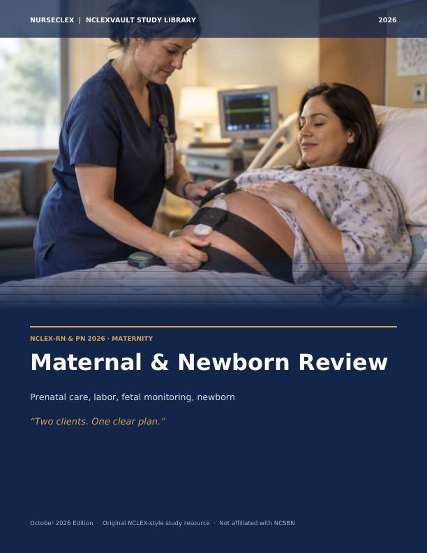 Maternal & Newborn Review - Cover
