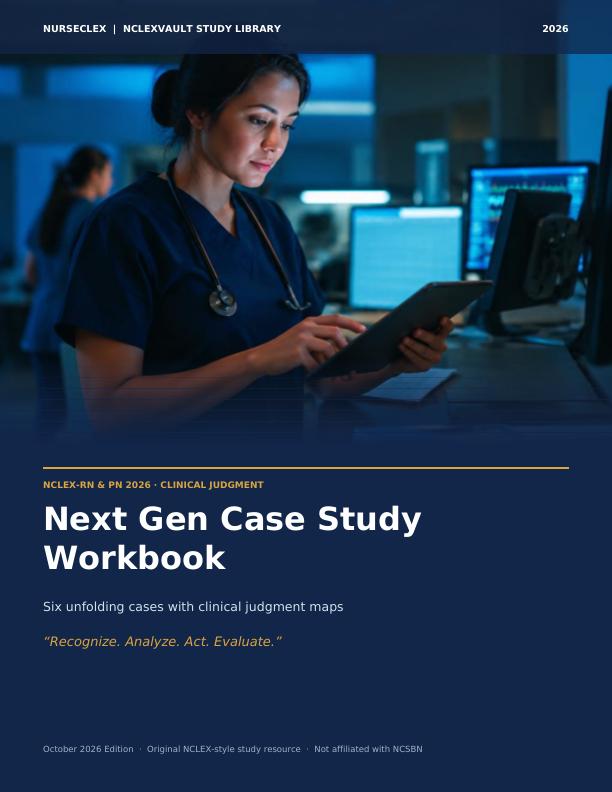 Next Gen Case Study Workbook - Cover