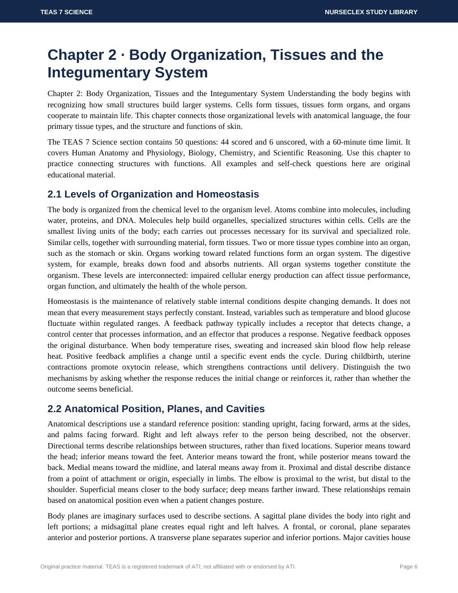 TEAS 7 Science: Complete Study Guide and Practice - Page 6